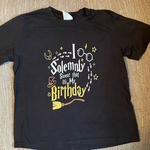 Harry Potter birthday shirt